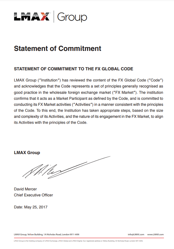 Group Statement of Commitment